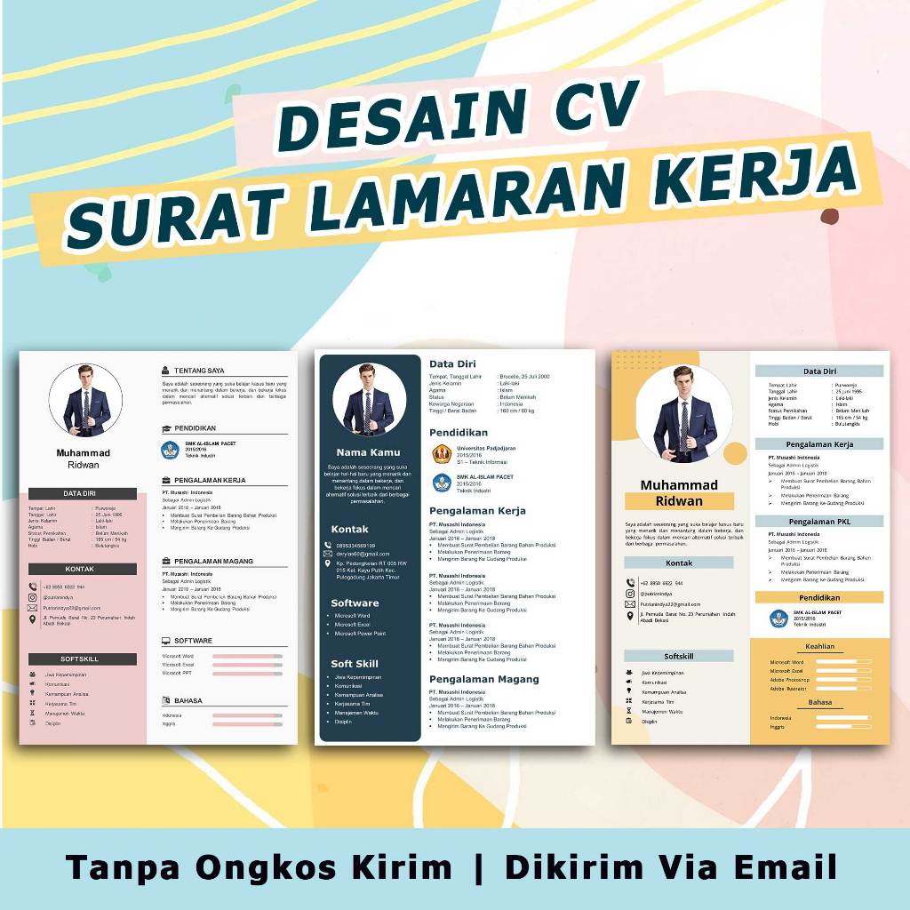 Pembuatan CV Dan Surat Lamaran Kerja